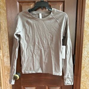 Elegant Silver Women's Top